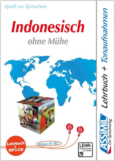 ASSiMiL Indonesisch ohne Mühe - MP3-Sprachkurs - Niveau A1-B2, Buch