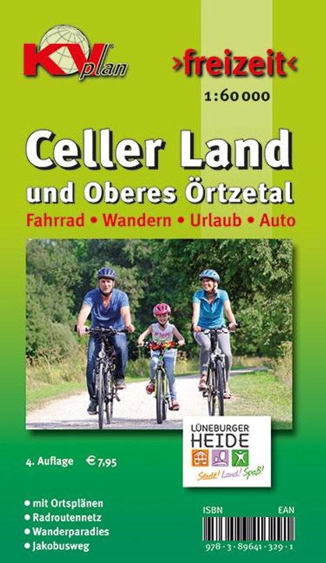 Celler Land und "Oberes Örtzetal" 1 : 60 000, Karten