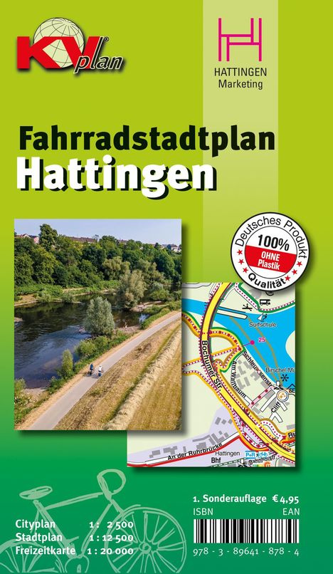 Hattingen - Fahrradstadtplan, Karten