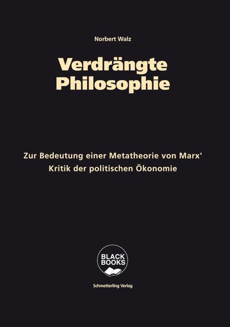 Norbert Walz: Verdrängte Philosophie, Buch