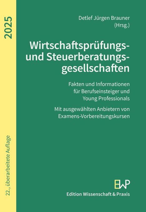 Wirtschaftsprüfungs- und Steuerberatungsgesellschaften 2025, Buch