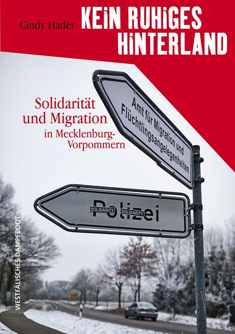 Cindy Hader: Kein ruhiges Hinterland, Buch