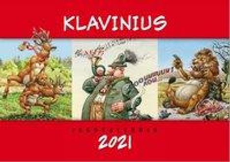 Haralds Klavinius Jagdkalender 2021., Kalender