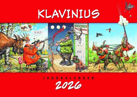 Haralds Klavinius Jagdkalender 2026, Kalender