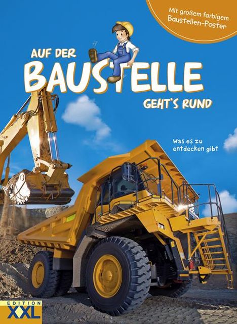 Auf der Baustelle geht´s rund, Buch