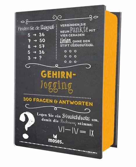 Manfred Eichstädt: Quiz-Box Gehirnjogging, Buch