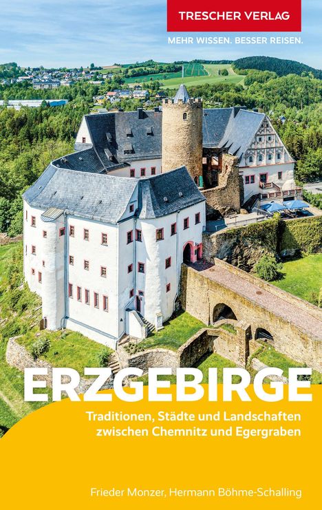 Frieder Monzer: TRESCHER Reiseführer Erzgebirge, Buch