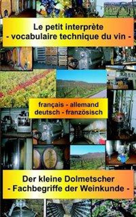 Virginie Bruneaux-Rostocki: Le petit interprète - vocabulaire technique du vin, Buch