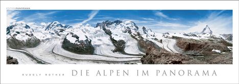 Rudolf Rother: Die Alpen im Panorama, Kalender