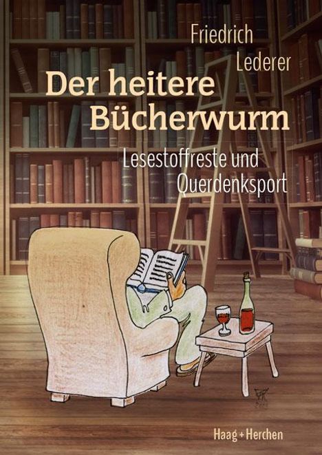 Friedrich Lederer: Der heitere Bücherwurm, Buch