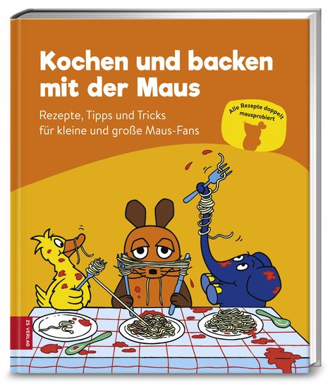 Kochen und backen mit der Maus, Buch