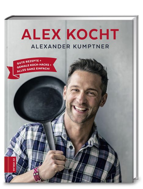 Alexander Kumptner: Alex kocht, Buch