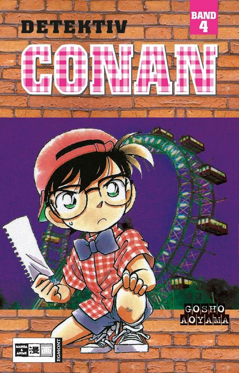 Gosho Aoyama: Detektiv Conan 04, Buch