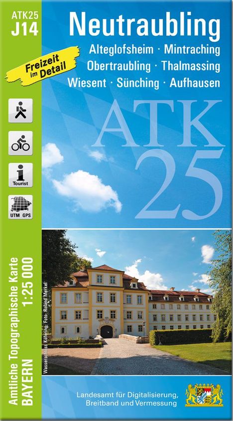 ATK25-J14 Neutraubling (Amtliche Topographische Karte 1:25000), Karten