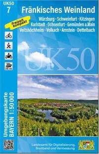 UK50-7 Fränkisches Weinland, Karten