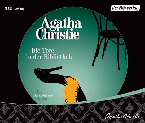 Agatha Christie: Die Tote in der Bibliothek. 3 CDs, 3 CDs