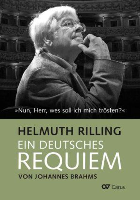 Helmuth Rilling (geb. 1933): Ein Deutsches Requiem von Johannes Brahms, Buch