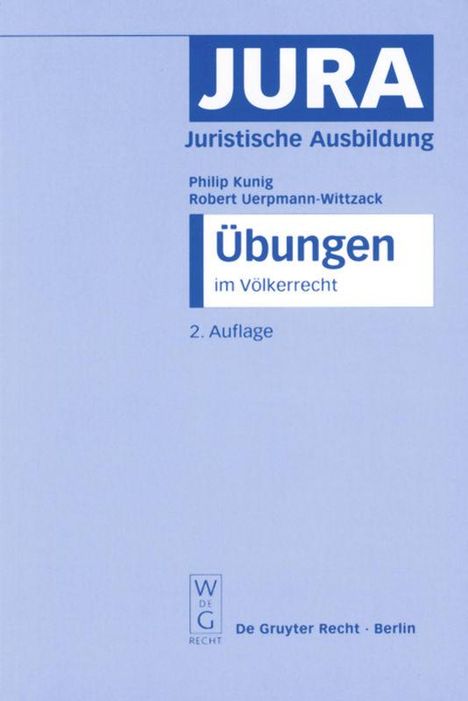 Robert Uerpmann-Wittzack: Übungen im Völkerrecht, Buch