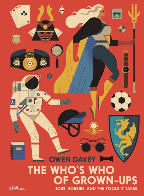 Owen Davey: Davey, O: Who's Who of Grown-Ups, Buch