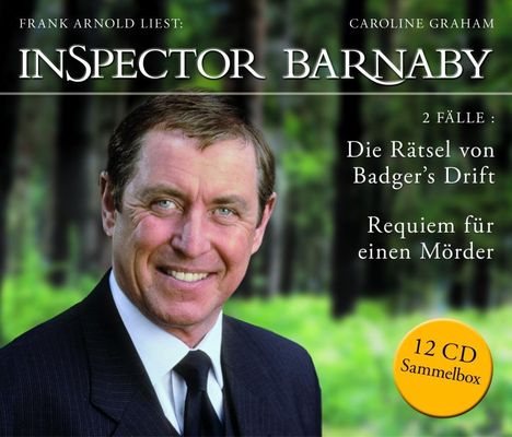 Caroline Graham: Inspector Barnaby: Die Rätsel von Badger's Drift und Requiem für einen Mörder (Sammelbox), 12 CDs