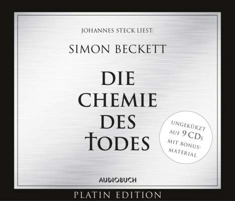 Simon Beckett: Die Chemie des Todes - Platin Edition, 9 CDs