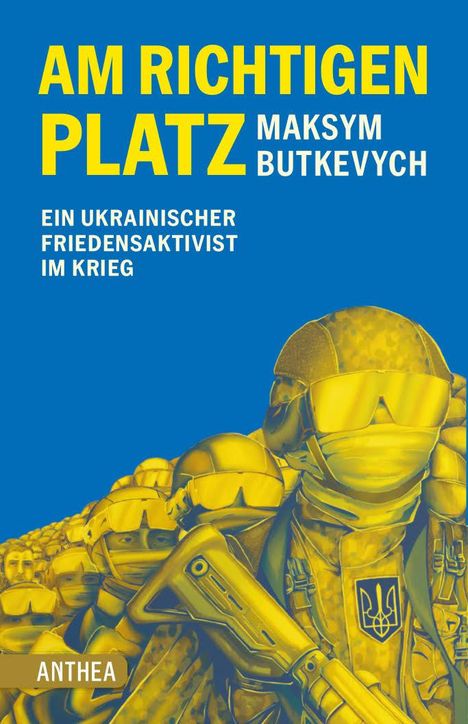 Maksym Butkevych: Am richtigen Platz, Buch