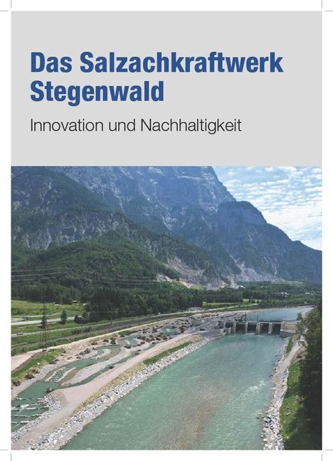 Das Salzachkraftwerk Stegenwald, Buch