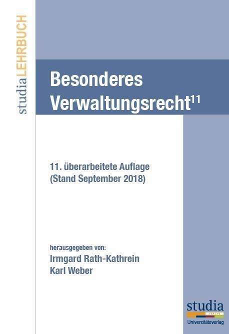 Besonderes Verwaltungsrecht (f. Österreich), Buch