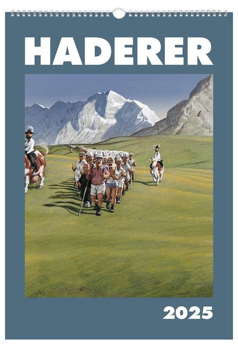 Gerhard Haderer: Haderer Kalender 2025, Kalender