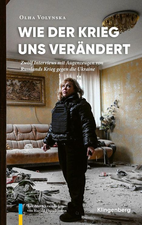 Olha Volynska: Wie der Krieg uns verändert, Buch