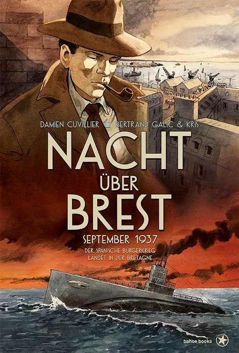 Damien Cuvillier: Nacht über Brest, Buch