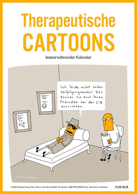 Therapeutische Cartoons, Kalender