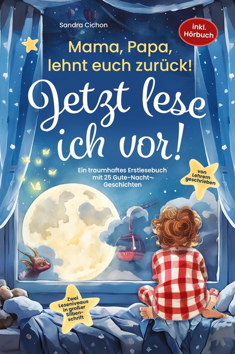 Sandra Cichon: Mama, Papa, lehnt euch zurück: Jetzt lese ich vor!, Buch