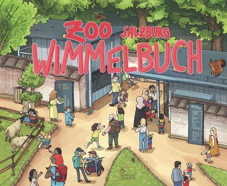 Zoo Salzburg Wimmelbuch, Buch