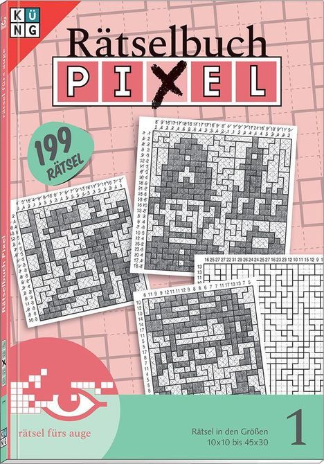 Conceptis Puzzles: Pixel Rätselbuch 1, Buch