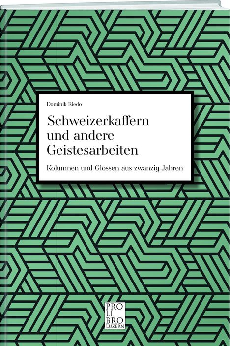 Dominik Riedo: Lampenschwarz, Buch