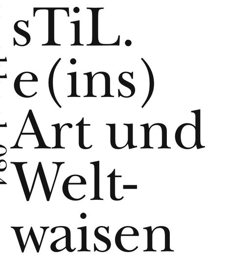 Konstantin Ames: Ames, K: sTiL.e(ins) Art und Weltwaisen, Buch