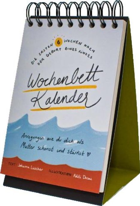 Johanna Lüscher: Wochenbettkalender, Buch