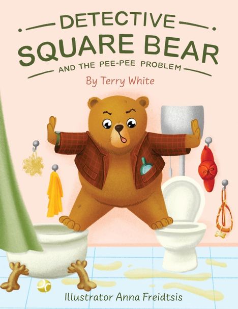 Terry White: Detective Square Bear and the Pee-Pee Problem, Buch