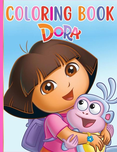 Bookland Publishing: Dora Coloring Book, Buch