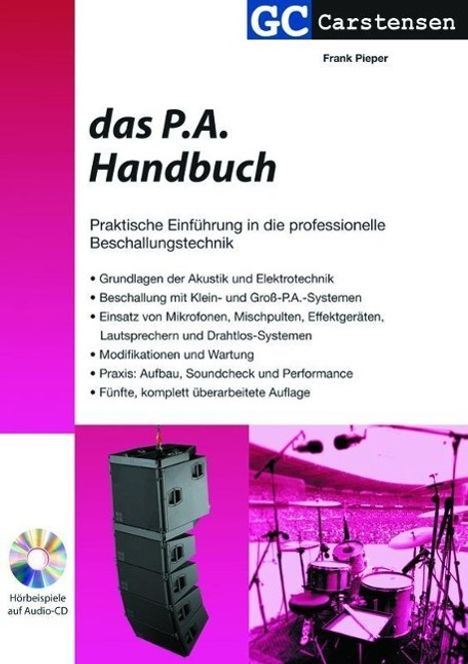 Frank Pieper: Das P.A. Handbuch, Buch