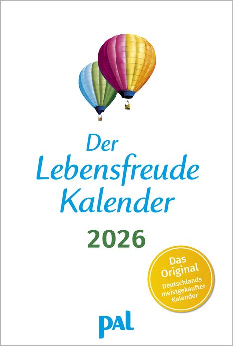 Doris Wolf: Der Lebensfreude-Kalender 2026, Kalender