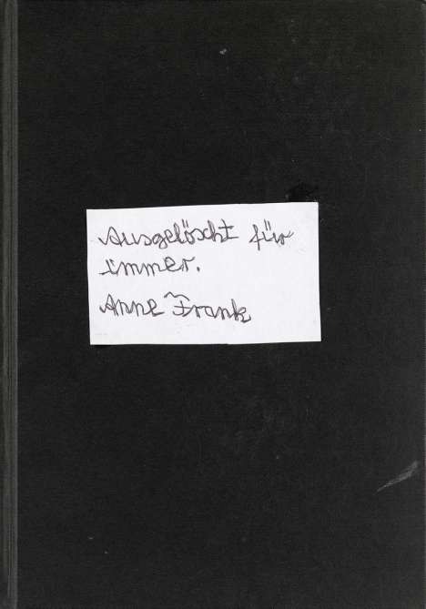 Andreas Maus: Ausgelöscht für immer. ¿Anne Frank, Buch