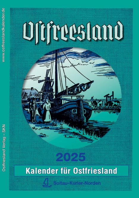 Ostfreesland Kalender 2025, Buch