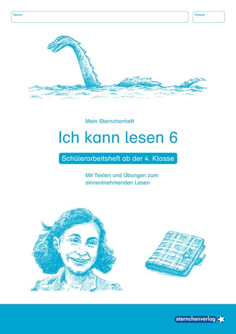 Katrin Langhans: Ich kann lesen 6 - Schülerarbeitsheft ab der 4. Klasse, Buch