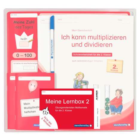 Katrin Langhans: Meine Lernbox 2 - Mathematik - Fit für das 2. Schuljahr, Buch
