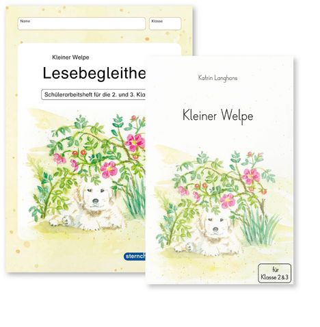 sternchenverlag GmbH: Kleiner Welpe - Klassenlektüre und Lesebegleitheft im Set, Buch