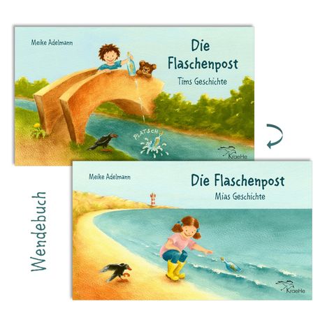 Meike Adelmann: Die Flaschenpost, Buch