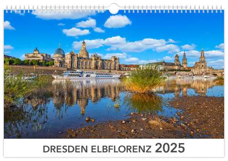 Peter Schubert: Kalender Dresden Elbflorenz 2025, Kalender