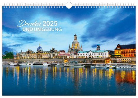 Peter Schubert: Kalender Dresden und Umgebung 2025, Kalender